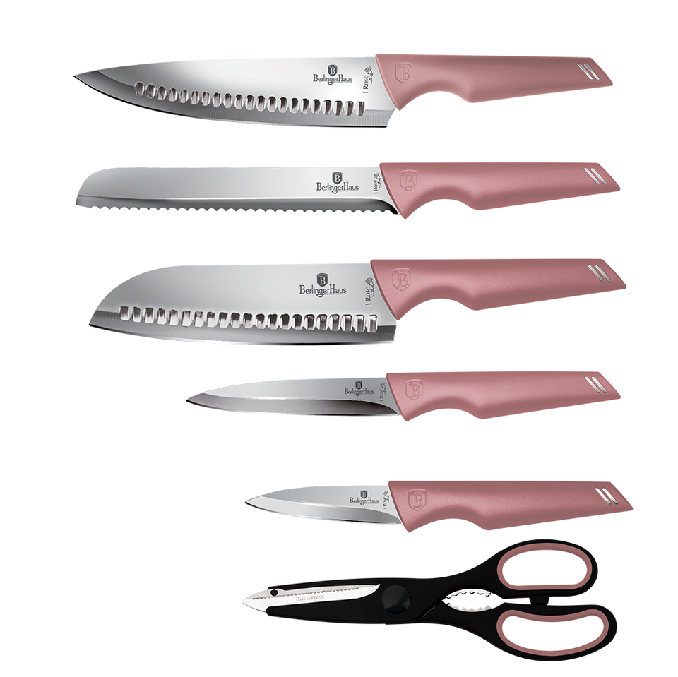 Kitchen Knife Set Berlinger Haus BH 2797 I-Rose Collection