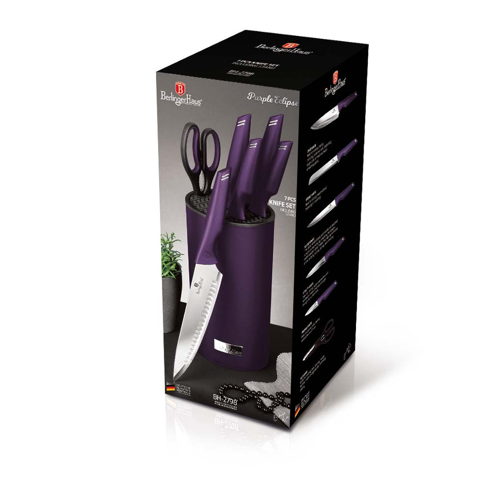 Kitchen Knife Set Berlinger Haus BH 2798 Purple Eclipse Collection