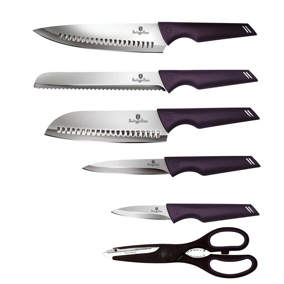 Kitchen Knife Set Berlinger Haus BH 2798 Purple Eclipse