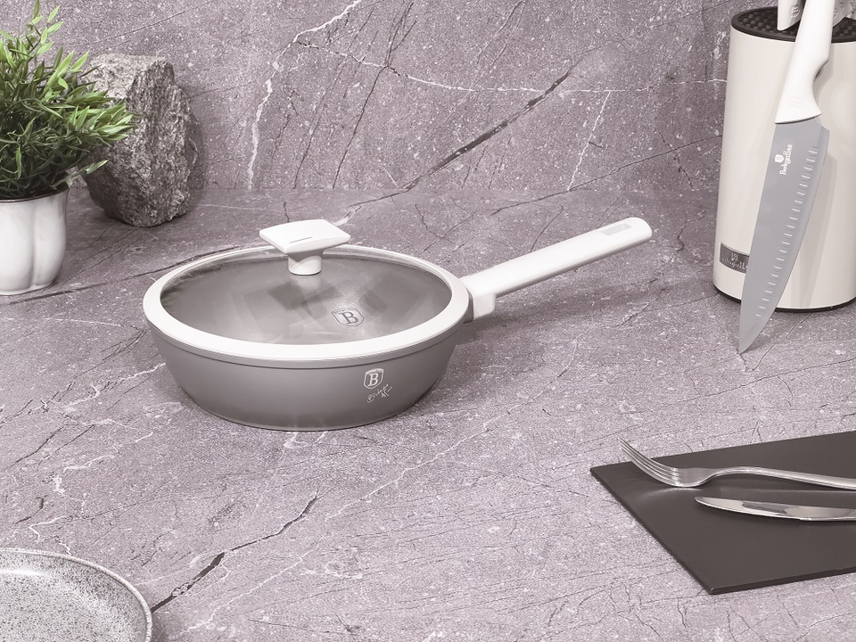 Deep frypan with lid, 24 cm, Aspen Collection Berlinger Haus BH-7069