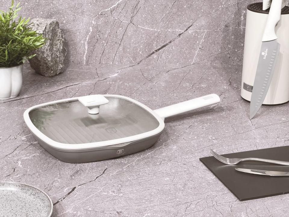 Grill Pan with Lid Berlinger Haus BH 7073 Aspen