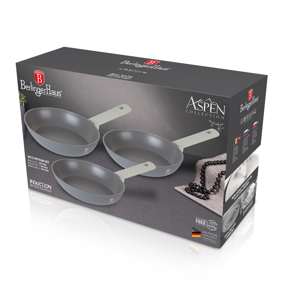 3-Piece Chef's Pan Selection Berlinger Haus BH7075 Aspen 