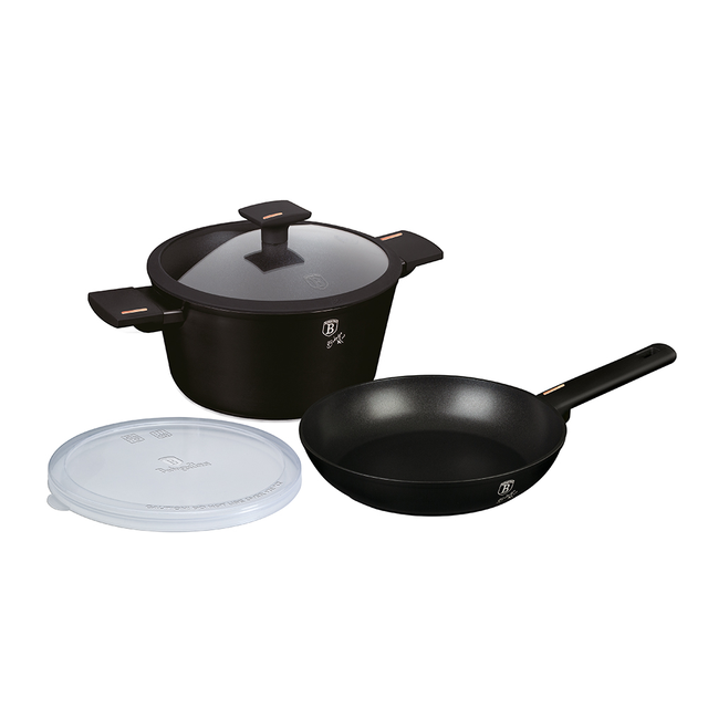 4-Piece Cookware Set Berlinger Haus BH7098 Monaco Collection