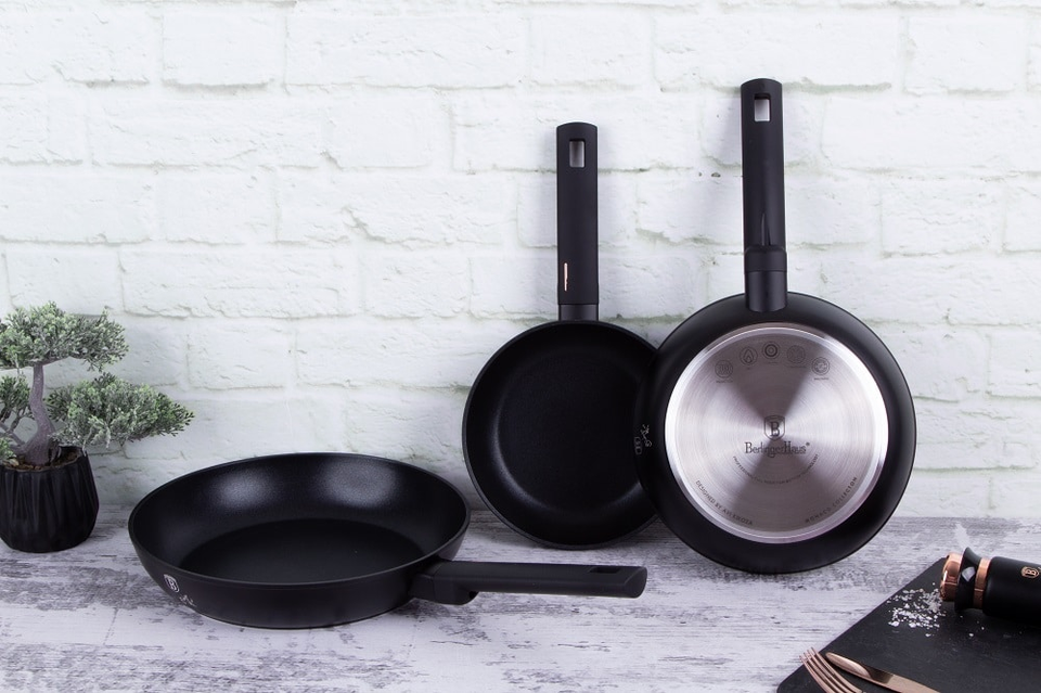 3-Piece Frying Pan Set Berlinger Haus BH7095 Monaco Collection