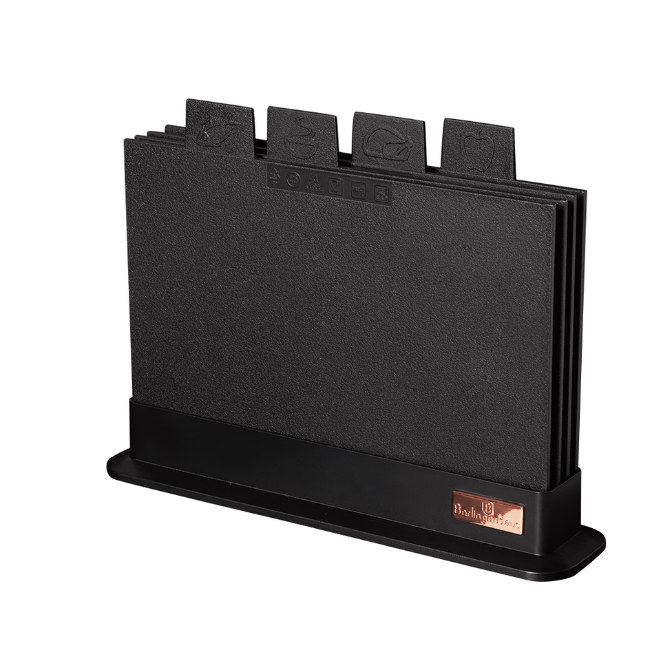 5-Piece Cutting Board Set Berlinger Haus BH-2881 Black Rose Collection
