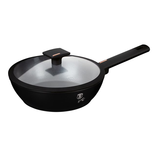 Deep frypan with lid, 24 cm, Monaco Collection Berlinger Haus BH-7089