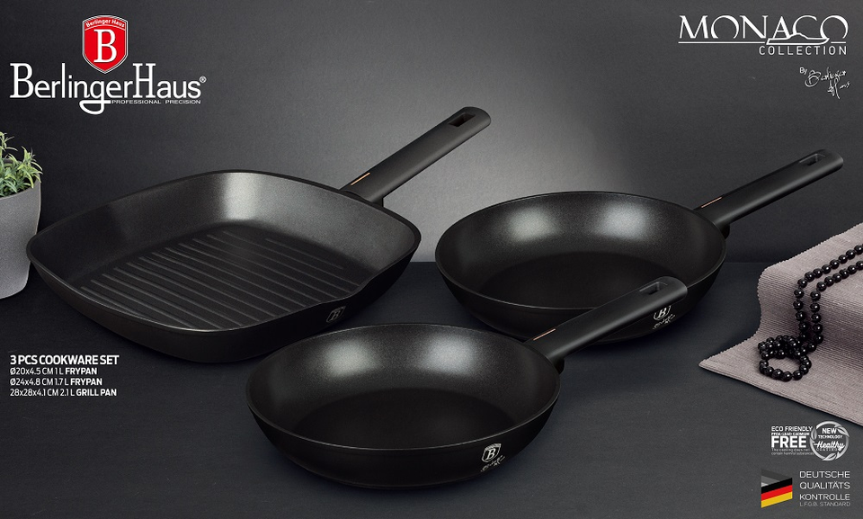 Multi-Pan Set Berlinger Haus BH7096 Monaco Collection