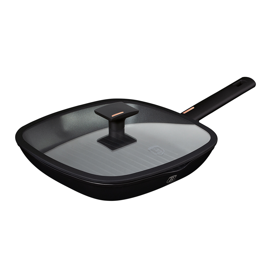 Grill Pan with Lid Berlinger Haus BH 7093 Monaco Collection