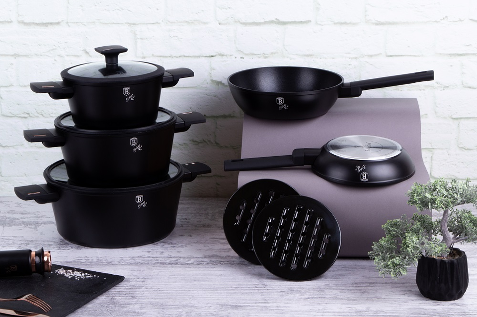 Berlinger Haus BH-7081 Monaco Collection 10 Piece Cookware