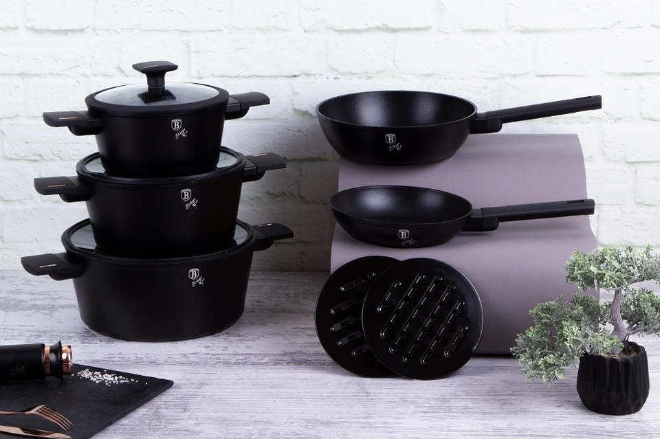 Berlinger Haus BH-7081 Monaco Collection 10 Piece Cookware