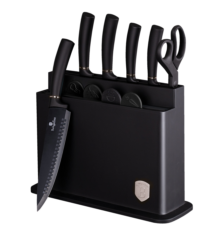 11-Piece Knife Set Berlinger Haus BH-2492 Black Silver Collection