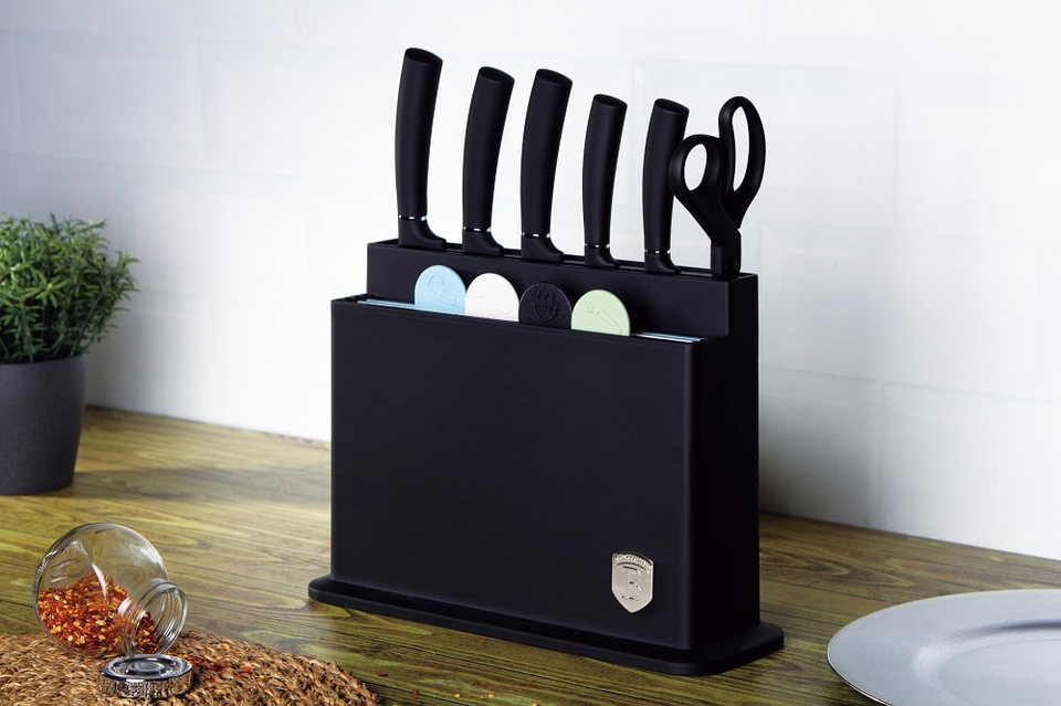 11-Piece Knife Set Berlinger Haus BH-2492 Black Silver
