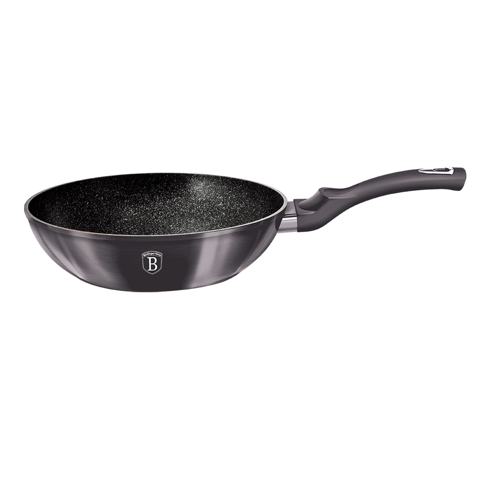 Wok pan 28 cm Berlinger Haus BH-6900 Carbon Pro Collection