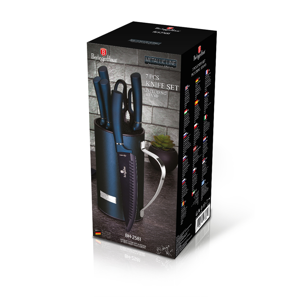 Kitchen Knife Set Berlinger Haus BH-2581 Aquamarine Collection
