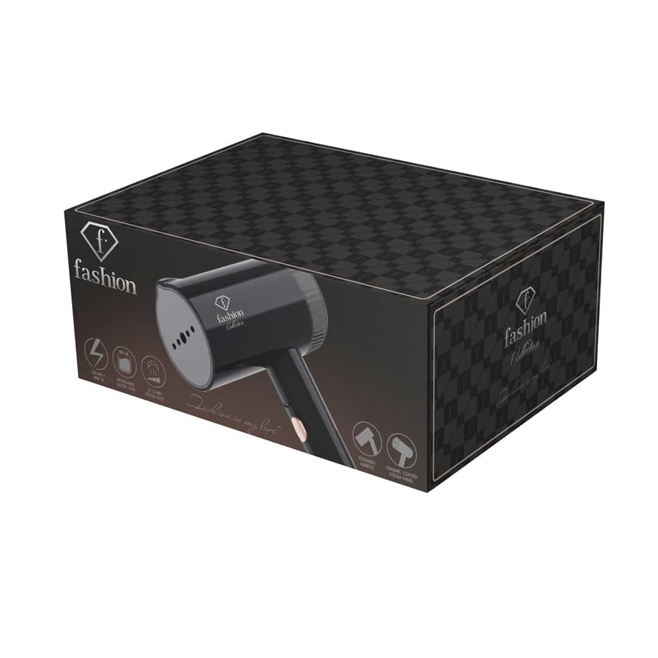 Foldable Handheld Steamer 1000W FTV0125 Berlinger Haus Black Rose Gold