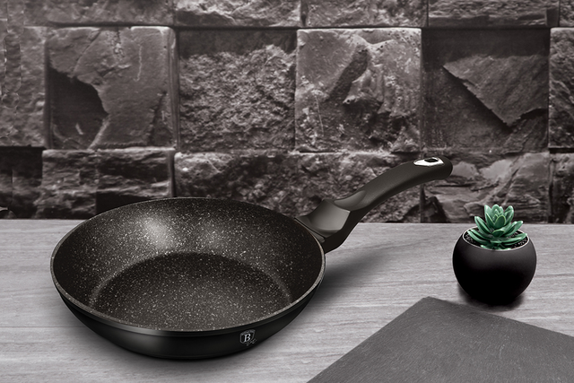 Frying Pan 28 cm Berlinger Haus BH-1845 Black Silver Collection