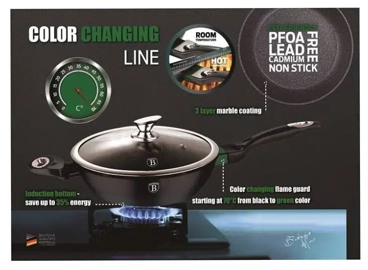 15-Piece Cookware Set Berlinger Haus BH/1474 Changing Flameguard Line