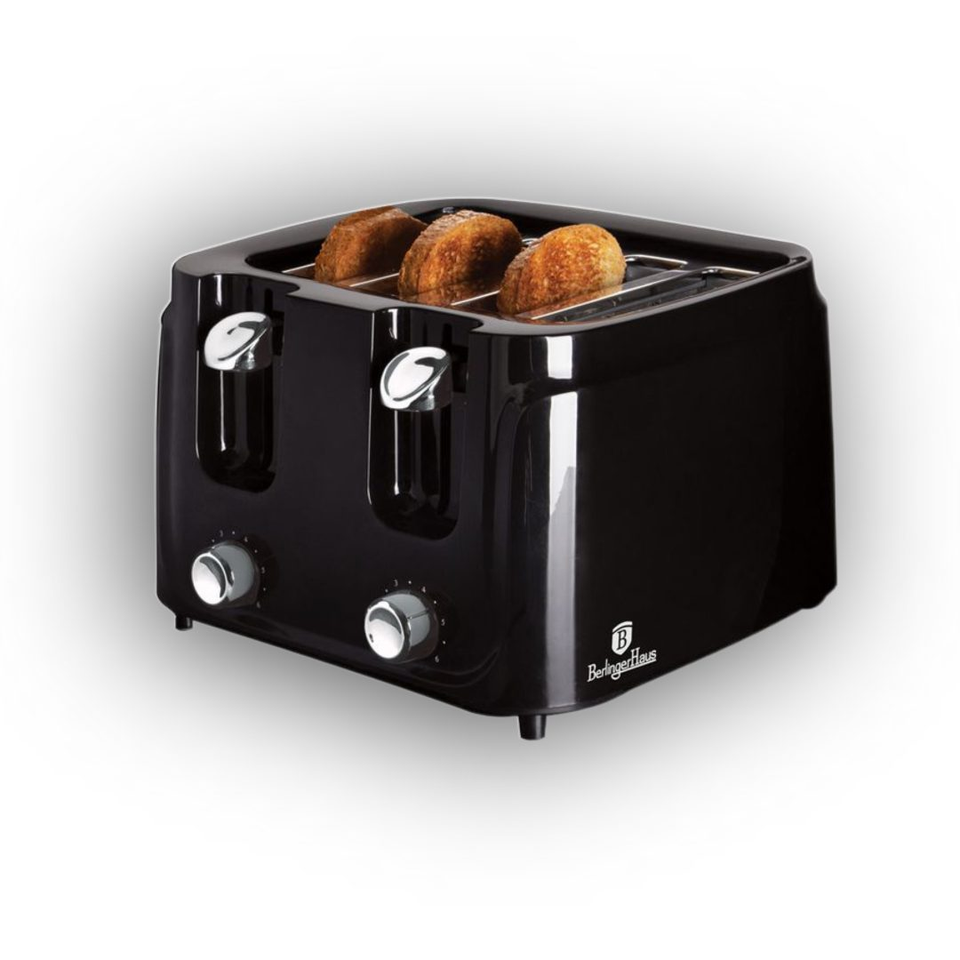 4-Slice Toaster Berlinger Haus BH-9241 Black Silver Collection