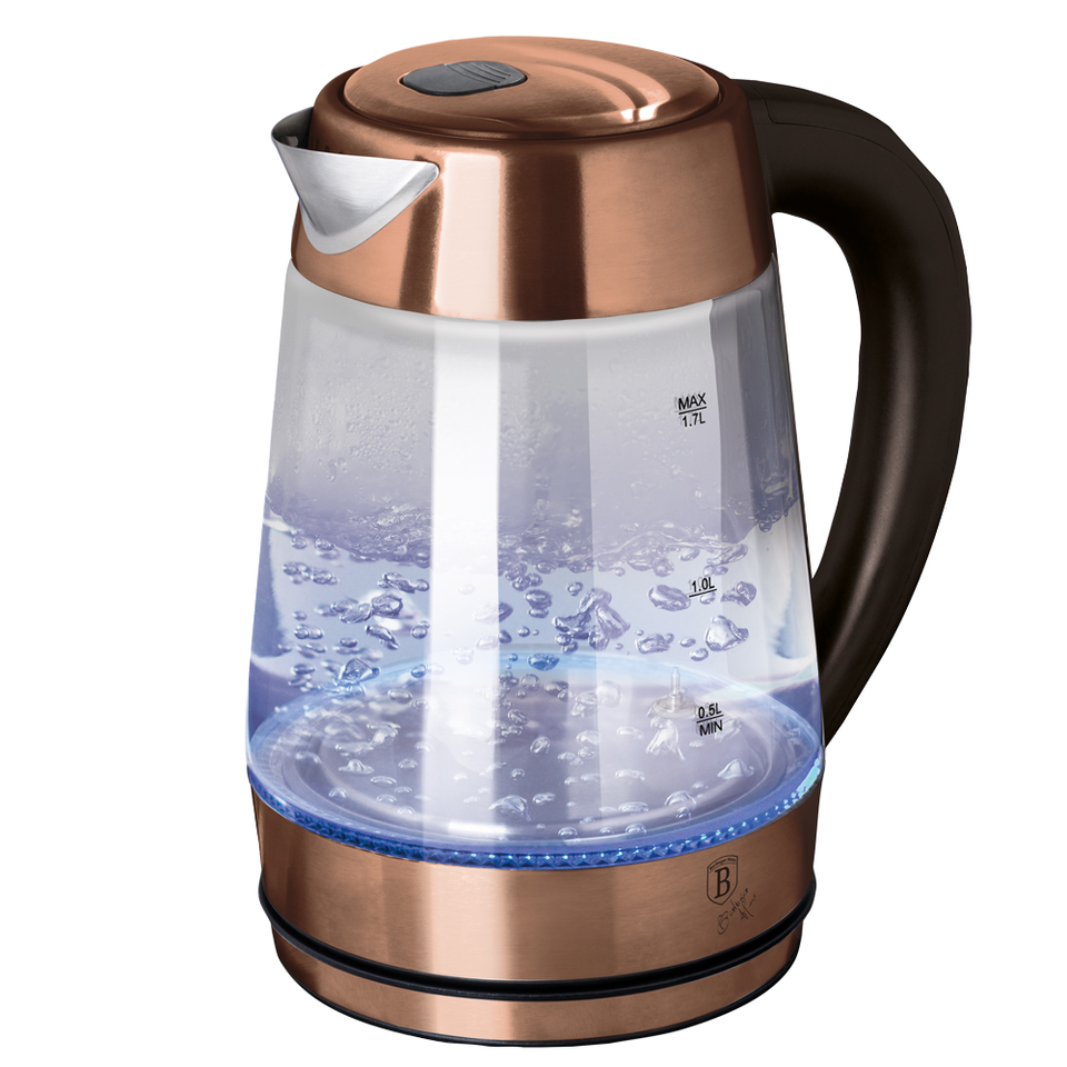 Glass Kettle Berlinger Haus BH-9129 Rose Gold Collection