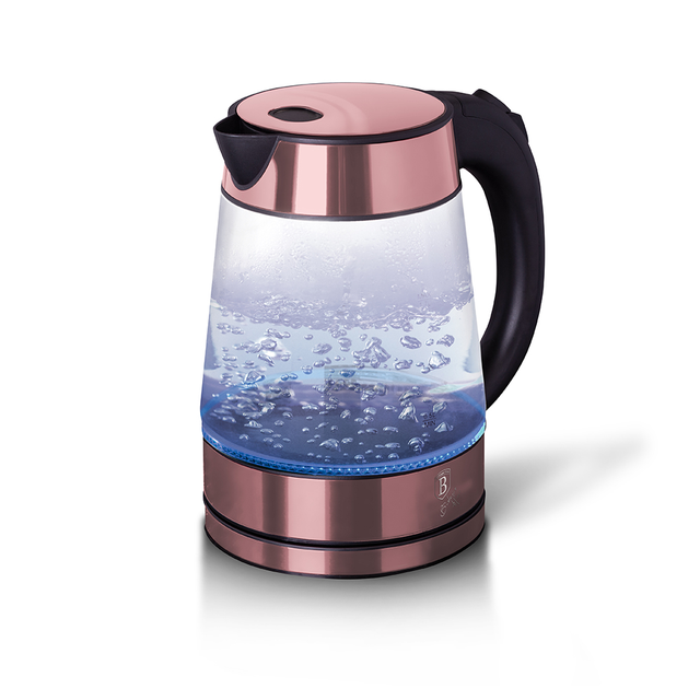 Glass Kettle Berlinger Haus BH-9122 I-Rose Collection