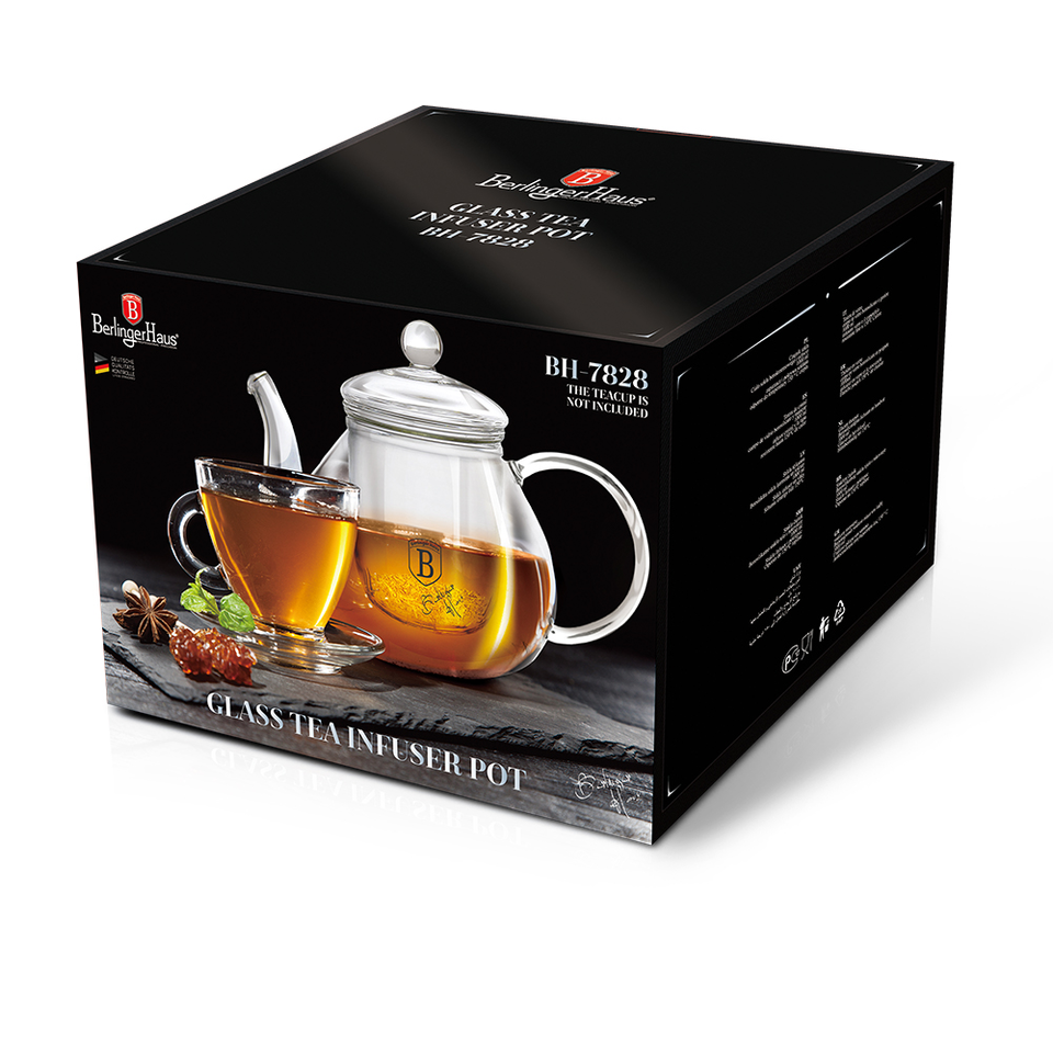 Glass Teapot Berlinger Haus BH-7828