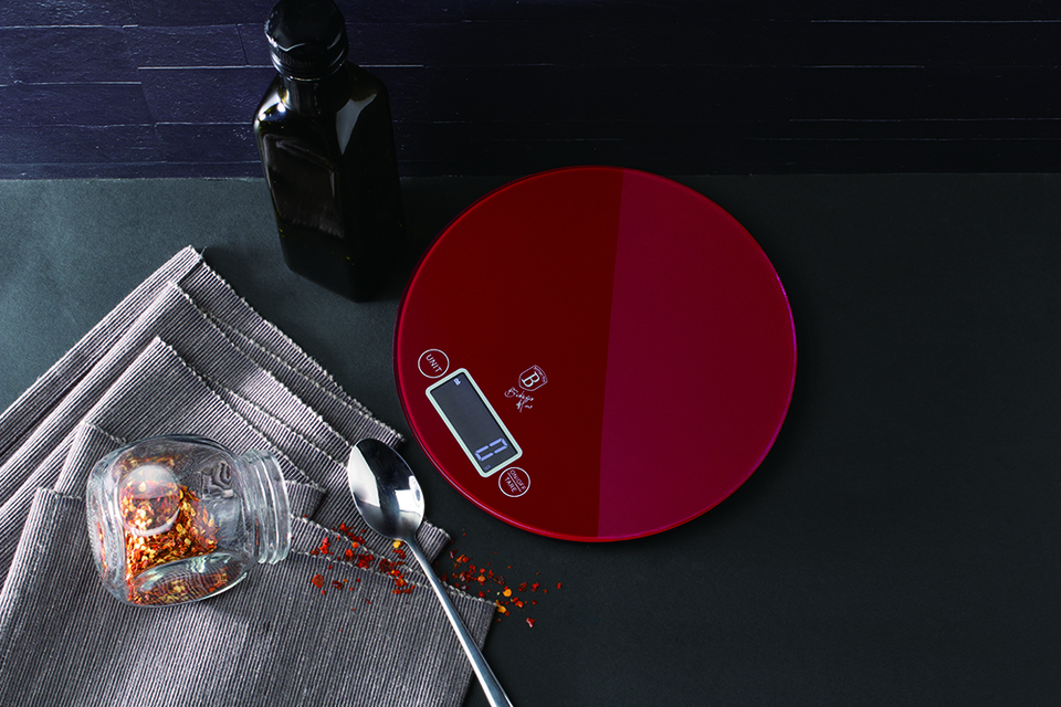 Kitchen Scale Berlinger Haus BH/9426 Burgundy Collection
