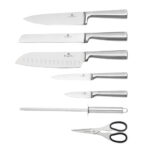 8 részes késkészlet akril állvánnyal