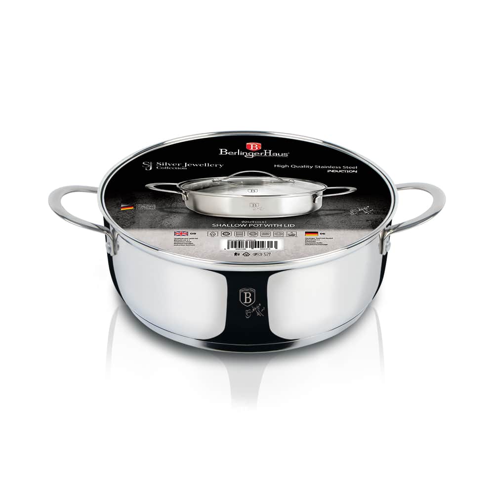 BH-6280-2-2.jpg Alacsony lábas fedővel (4 L) - Image 1