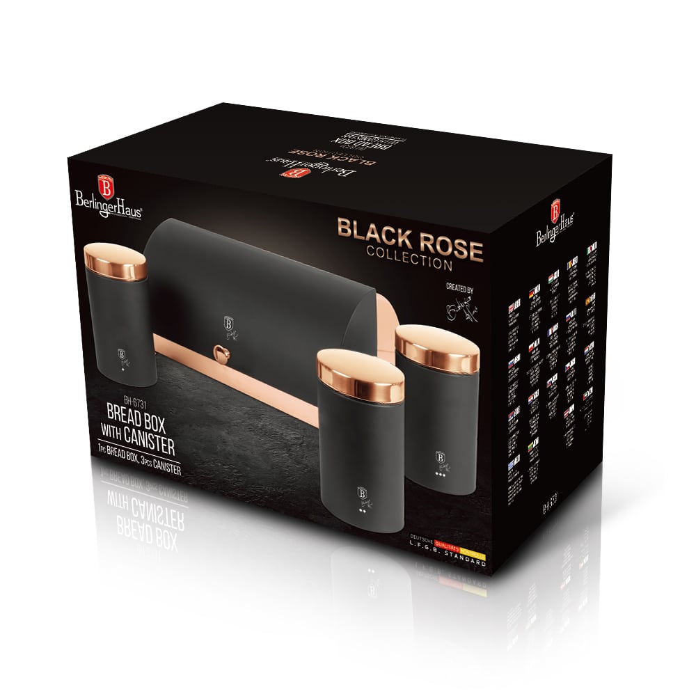 BH-6731-2-1.jpg Kenyértartó 3 részes tároló szettel - Image 1