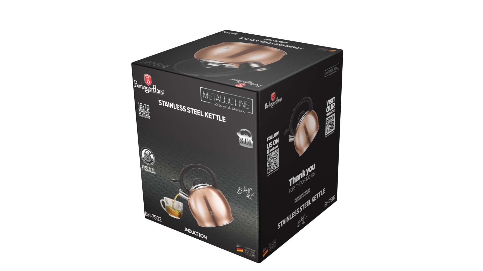 BH-7502-2.jpg Teáskanna (3 L) - Image 1