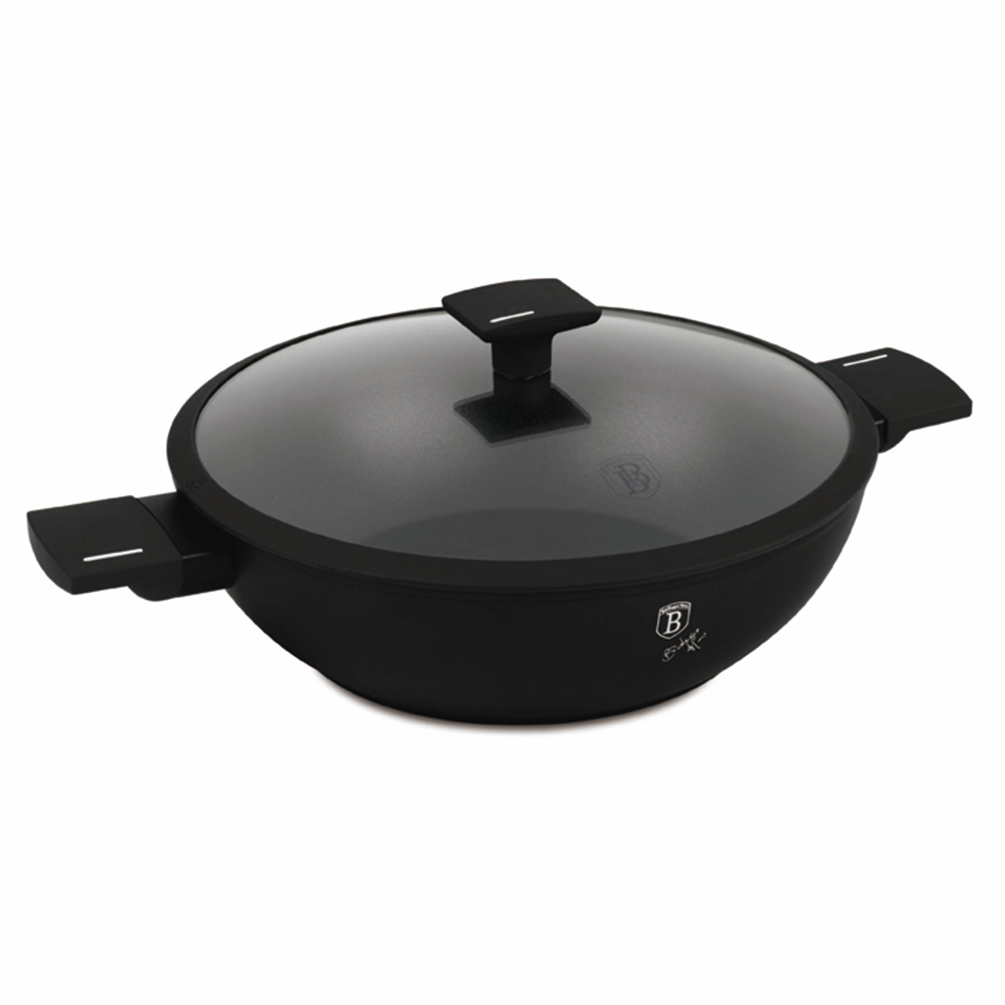 BH-8182-1.jpg Wok fedővel (30 cm) - Image 1