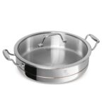 Professzionális alacsony lábas fedővel (3,8 L)