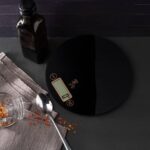 Digitális üveg konyhai mérleg (5 kg)