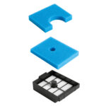 3 érszes szűrő szett kisállat porszívóhoz