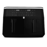 Dupla AirFryer átlátszó ablakokkal (4,5+4,5L)